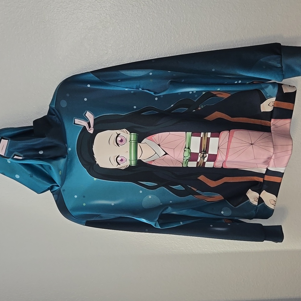 Demon Slayer Nezuko Anime Hoodies 3D Casual Pullover Sweatshirts youth XL - Picture 5 of 6